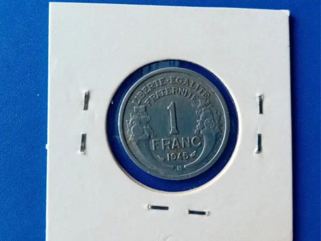 Moneda 1 Franco Francia 1945