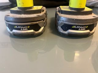 2 Baterías Ryobi RB18L25 18V 45Wh 2.5Ah