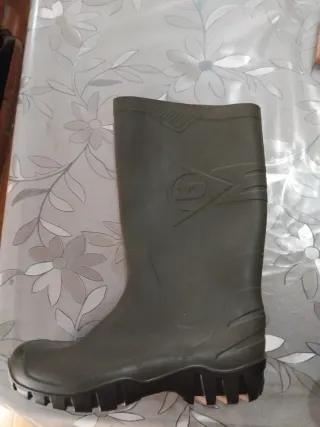 Botas de agua Dunlop hombre verde oliva