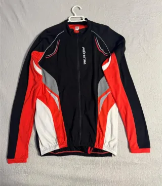 Equipación Ciclismo Mítica Negra/Roja Talla XXL