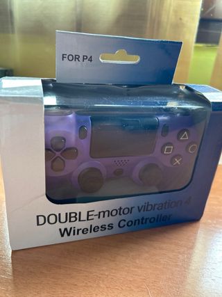 Mando PS4 Morado Doble Vibración