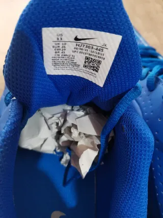 Tenis Nike Shox R4 Azules Talla45