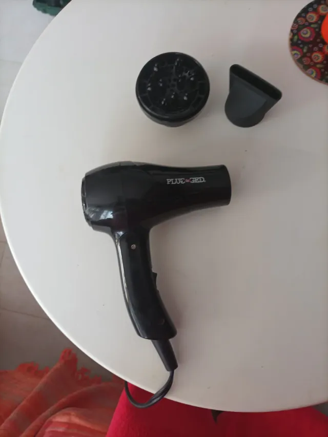 Secador de viaje plegable. Origen de EEUU.