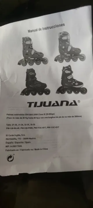 Patines extensibles Talla 36-39