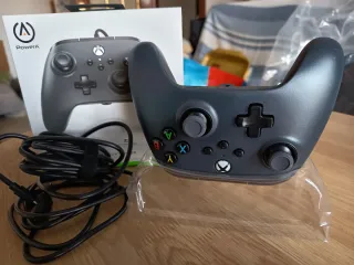 Mando Xbox PowerA Cableado Negro
