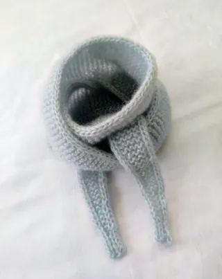 Sophie scarf acquamarina