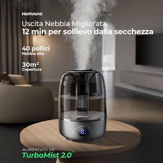 Umidificatore 4L Design e Luci