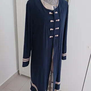 Vestido largo estampado floral