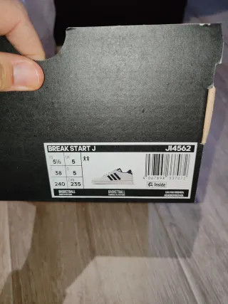 Adidas Breakstar J Talla 38 sin estrenar