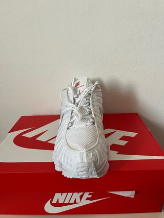 Nike Shox TL Plata/Blanco Talla 41