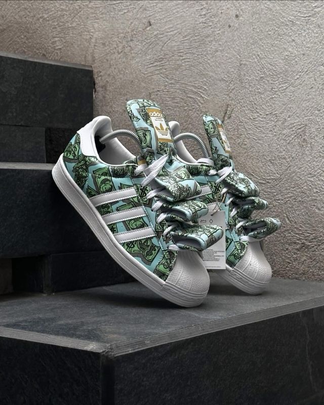 Adidas Jeremy Scott Superstar Estampado Dinero
