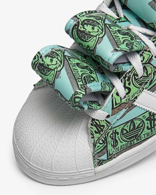 Adidas Jeremy Scott Superstar Estampado Dinero