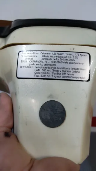 Carenado y cuadro Derbi Variant World Champion