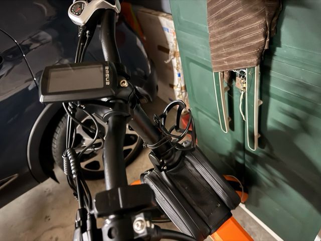 Bicicleta Eléctrica Naranja