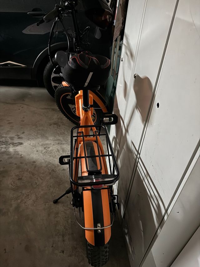 Bicicleta Eléctrica Naranja