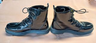 Stivaletto corto donna nero lucido tg 41