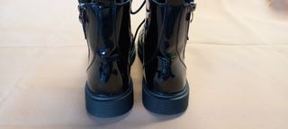 Stivaletto corto donna nero lucido tg 41