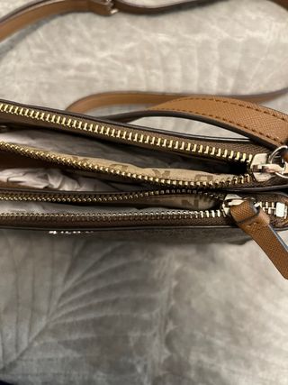 Bandolera DKNY Marrón Monograma