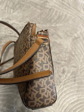 Bandolera DKNY Marrón Monograma