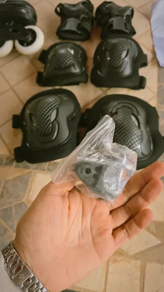 Patines Hudora Talla 37-40 Negros/Azul