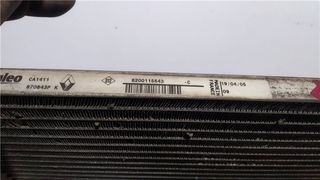 CONDENSADOR RENAULT SCENIC II (JM)(2003->) 1.5 CONFORT AUTHENTIQUE [1,5 LTR. - 74 KW DCI DIESEL]