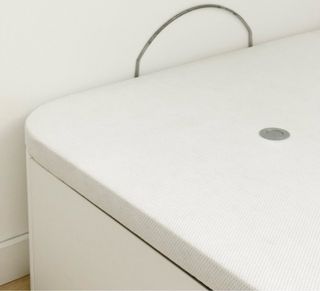 Canapé abatible blanco 105x200