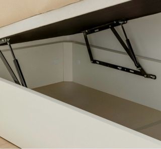 Canapé abatible blanco 105x200