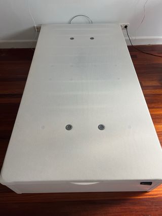 Canapé abatible blanco 105x200