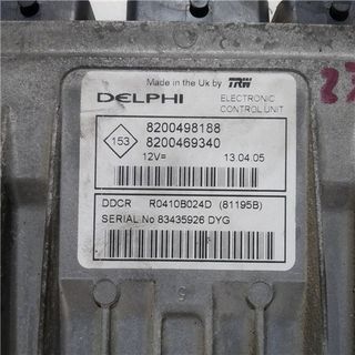 CENTRALITA MOTOR UCE RENAULT SCENIC II (JM)(2003->) 1.5 CONFORT AUTHENTIQUE [1,5 LTR. - 74 KW DCI DI