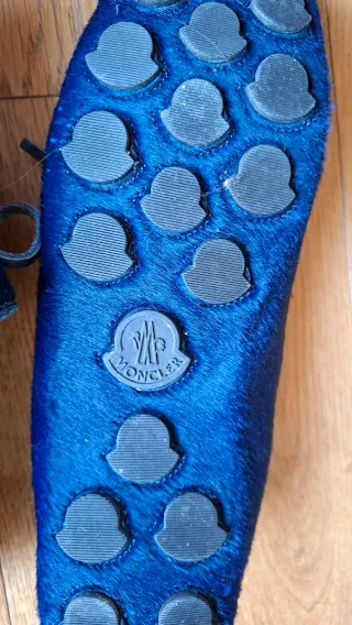 Mocassini Moncler Cavallino Nuovo pochi segni