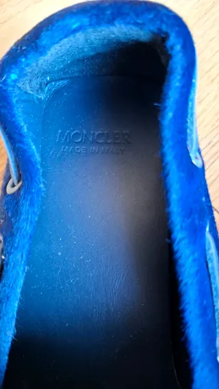 Mocassini Moncler Cavallino Nuovo pochi segni