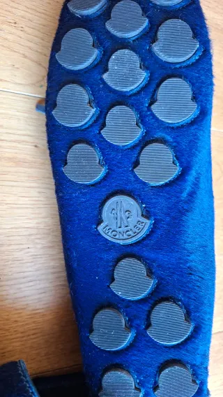 Mocassini Moncler Cavallino Nuovo pochi segni