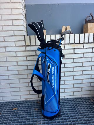 Bolsa de golf Inesis con 4 palos