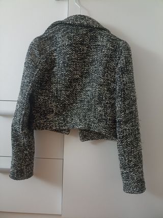 Chaqueta Tweed Mango Talla XS