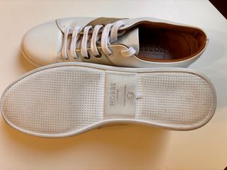 Tenis blancos piel blancos Hobbs