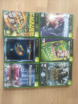 Lote 6 Juegos Xbox Clásicos
