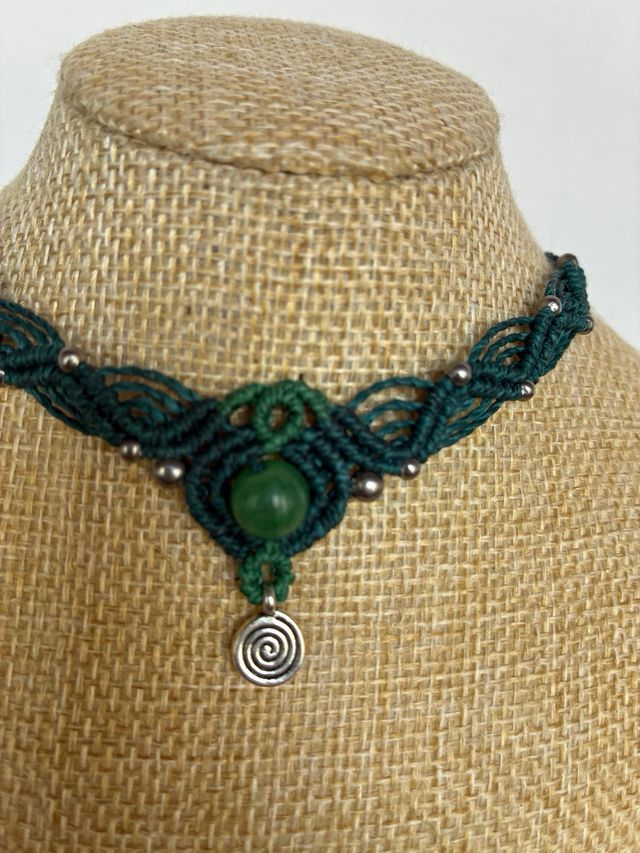 Gargantilla Macramé Hecha a Mano