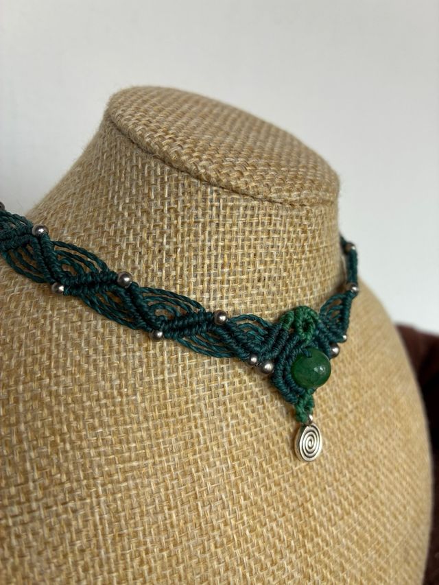 Gargantilla Macramé Hecha a Mano