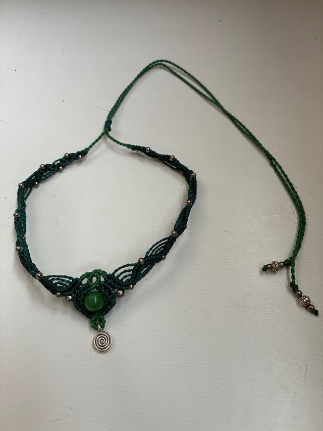 Gargantilla Macramé Hecha a Mano