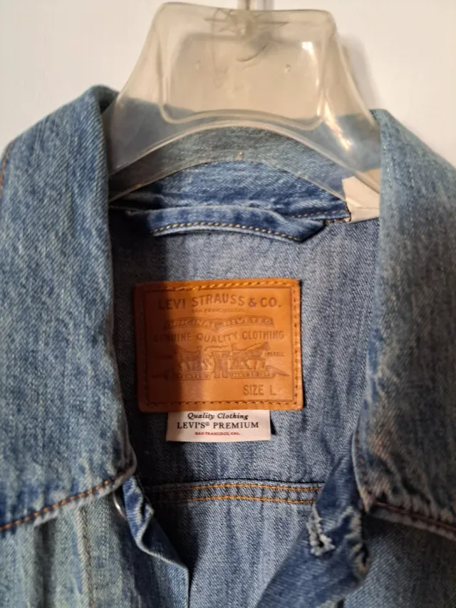Giacca di jeans Levi's taglia L Premium Quality