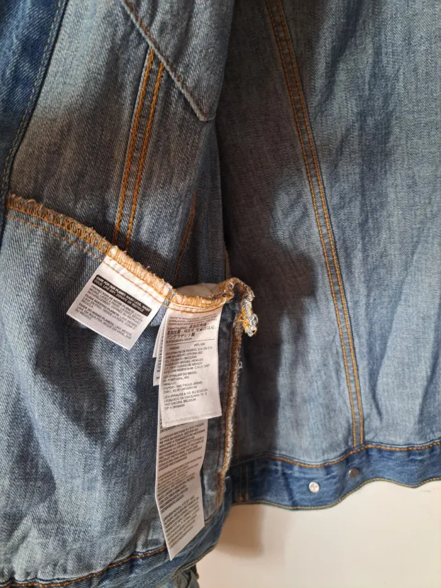 Giacca di jeans Levi's taglia L Premium Quality