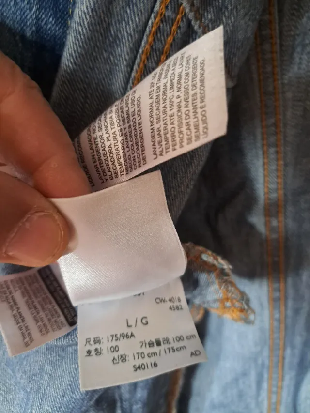 Giacca di jeans Levi's taglia L Premium Quality