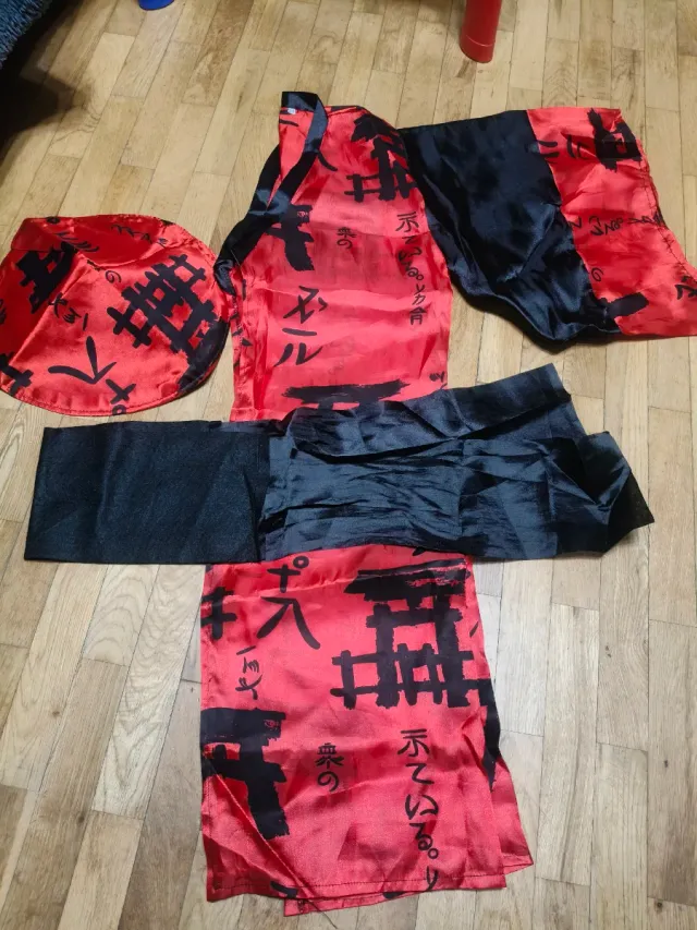 Traje kimono japonés infantil