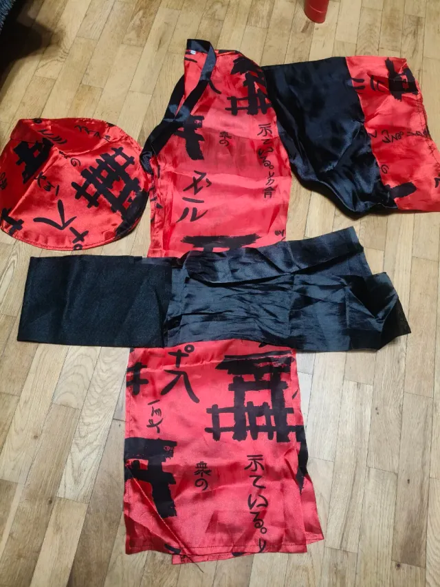 Traje kimono japonés infantil