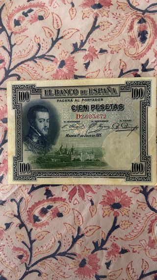 Billete 100 pesetas Banco de España 1925