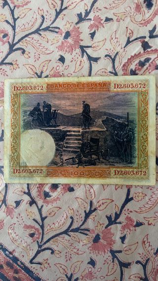 Billete 100 pesetas Banco de España 1925