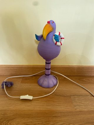 Lámpara Pájaro Morado Infantil