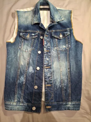 Chaleco vaquero Dsquared2