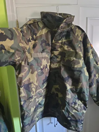 Chaquetón militar tierra