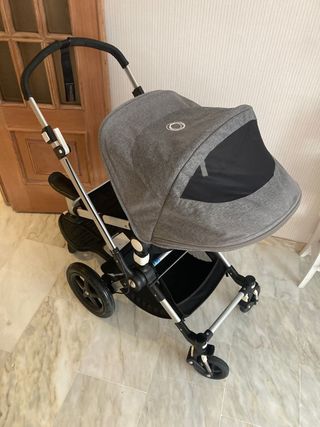 Carrito Bugaboo Negro y Gris